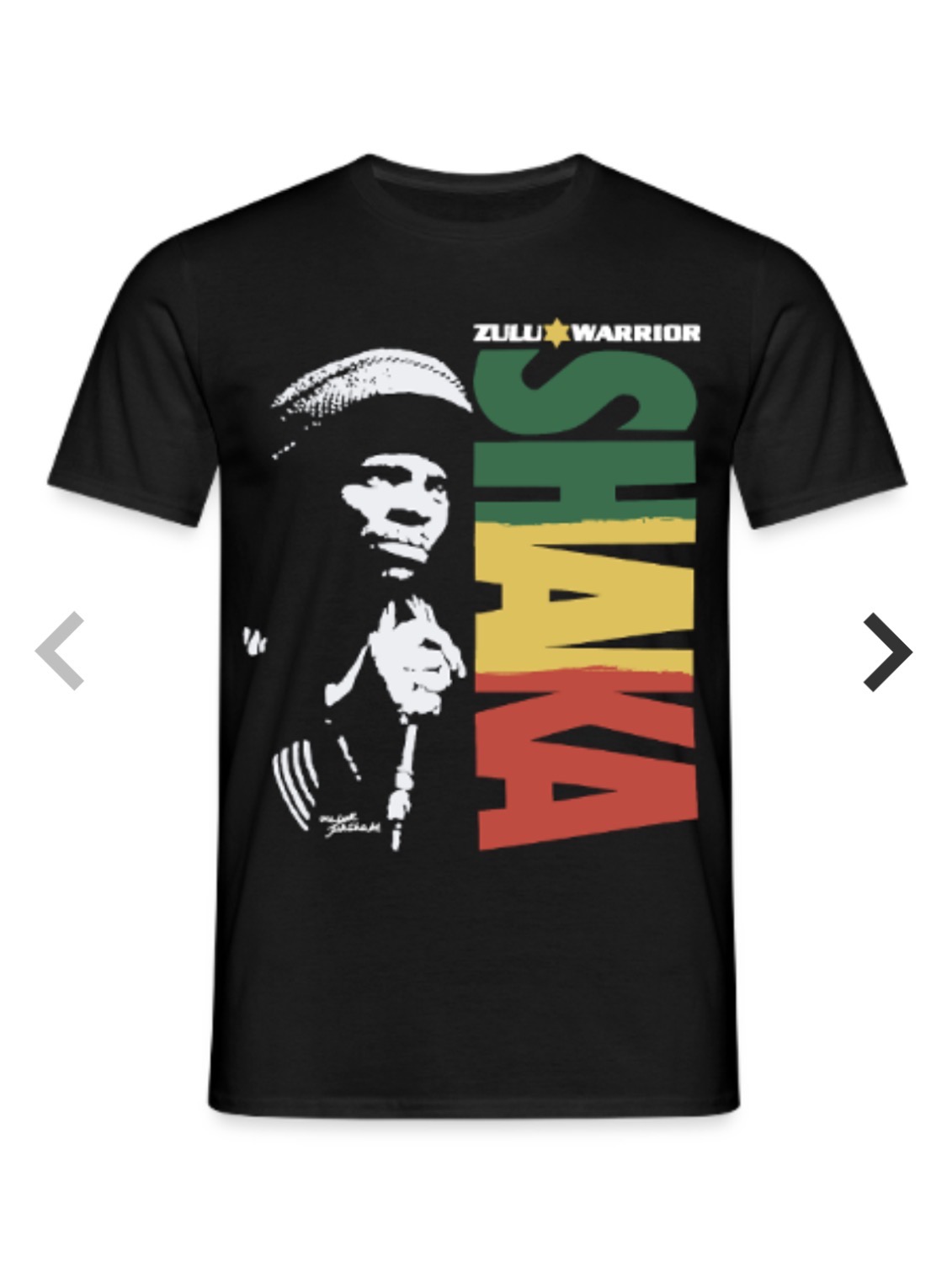 (NEW-OFFICIAL) Jah Shaka Original T-Shirt – Signature Print!
