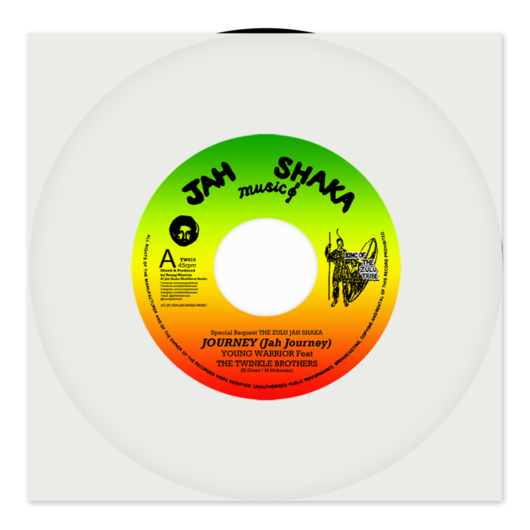 7″: Journey – Young Warrior Feat The Twinkle Brothers (Jah Shaka Music – YW010)